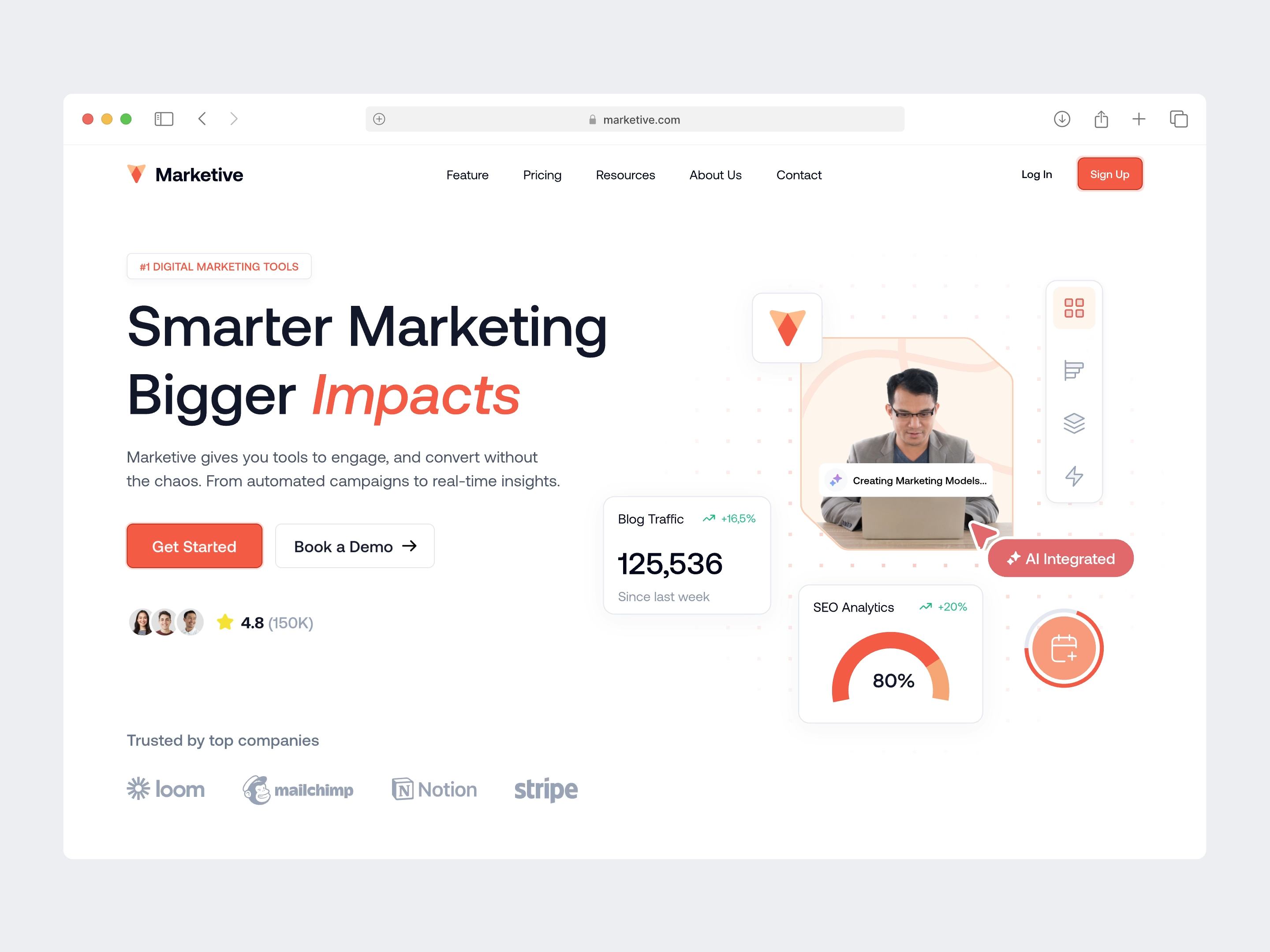 Campaña de SEO y marketing